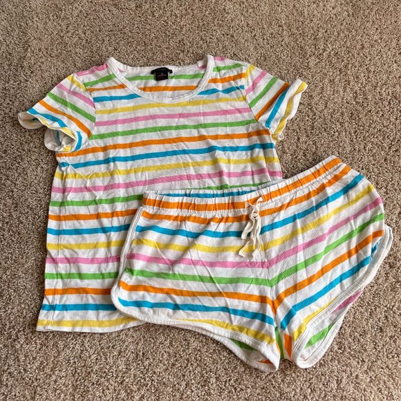 J. Crew Other - j. crew rainbow pajama set